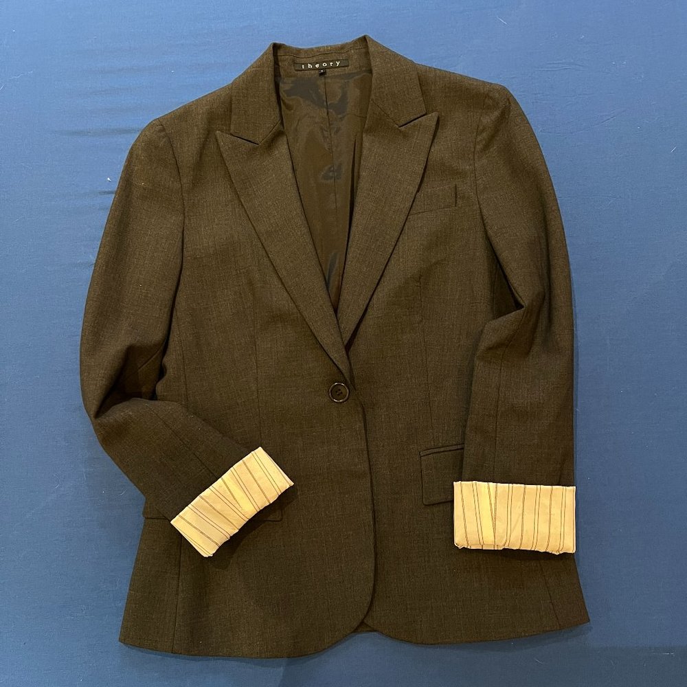 Theory Charcoal Blazer